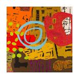 Conversations in the Abstract #31-Downs-Framed Art Print