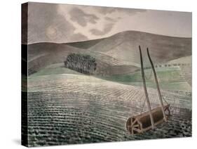 Downs in Winter-Eric Ravilious-Stretched Canvas