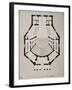 Downstairs Floor Plan-Giacomo Antonio Domenico Quarenghi-Framed Giclee Print