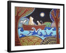 Downstream-Karla Gerard-Framed Giclee Print