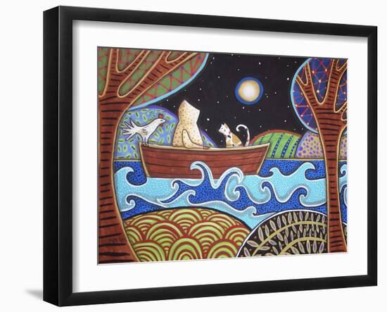 Downstream-Karla Gerard-Framed Giclee Print