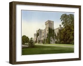 Downton Castle, Herefordshire, Home of Baronet Boughton, C1880-Benjamin Fawcett-Framed Giclee Print