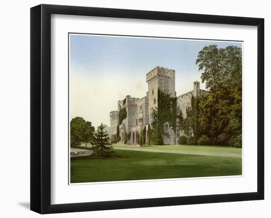 Downton Castle, Herefordshire, Home of Baronet Boughton, C1880-Benjamin Fawcett-Framed Giclee Print