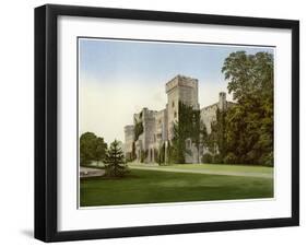 Downton Castle, Herefordshire, Home of Baronet Boughton, C1880-Benjamin Fawcett-Framed Giclee Print