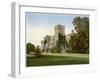 Downton Castle, Herefordshire, Home of Baronet Boughton, C1880-Benjamin Fawcett-Framed Giclee Print