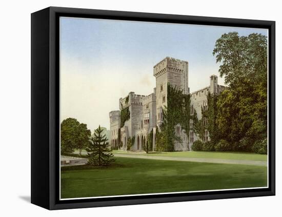 Downton Castle, Herefordshire, Home of Baronet Boughton, C1880-Benjamin Fawcett-Framed Stretched Canvas