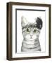 Downton Cat III-Grace Popp-Framed Art Print