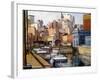 Downtown, 1922-Samuel Halpert-Framed Giclee Print