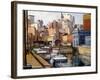 Downtown, 1922-Samuel Halpert-Framed Giclee Print