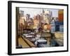 Downtown, 1922-Samuel Halpert-Framed Giclee Print