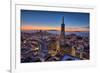 Downtown After Sunset, San Francisco, Cityscape, Urban View-Vincent James-Framed Photographic Print