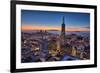 Downtown After Sunset, San Francisco, Cityscape, Urban View-Vincent James-Framed Photographic Print