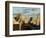 Downtown and Gateway Arch at Sunset, St. Louis, Missouri, USA-Walter Bibikow-Framed Photographic Print