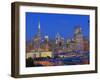 Downtown and Transamerica Building, San Francisco, California, Usa-Marco Simoni-Framed Photographic Print