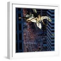 Downtown Angel, 2007-Trygve Skogrand-Framed Giclee Print