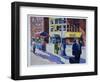 Downtown at Dusk, Ranch I-Patti Mollica-Framed Giclee Print