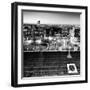 Downtown at Night, Top of the Rock Oberservation Deck, Rockefeller Center, New York City-Philippe Hugonnard-Framed Photographic Print