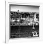 Downtown at Night, Top of the Rock Oberservation Deck, Rockefeller Center, New York City-Philippe Hugonnard-Framed Photographic Print