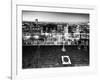 Downtown at Night, Top of the Rock Oberservation Deck, Rockefeller Center, New York City-Philippe Hugonnard-Framed Photographic Print