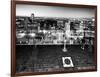 Downtown at Night, Top of the Rock Oberservation Deck, Rockefeller Center, New York City-Philippe Hugonnard-Framed Photographic Print