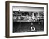 Downtown at Night, Top of the Rock Oberservation Deck, Rockefeller Center, New York City-Philippe Hugonnard-Framed Photographic Print