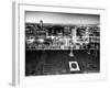 Downtown at Night, Top of the Rock Oberservation Deck, Rockefeller Center, New York City-Philippe Hugonnard-Framed Photographic Print