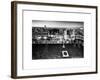 Downtown at Night, Top of the Rock Oberservation Deck, Rockefeller Center, New York City-Philippe Hugonnard-Framed Art Print