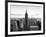 Downtown at Sunset, Empire State Building and One World Trade Center (1WTC), Manhattan, New York-Philippe Hugonnard-Framed Photographic Print