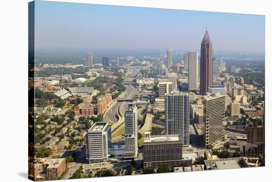 Downtown Atlanta Cityscape-SeanPavonePhoto-Stretched Canvas