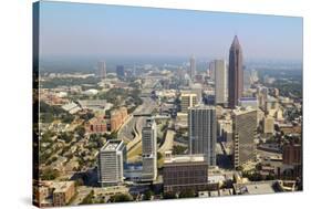 Downtown Atlanta Cityscape-SeanPavonePhoto-Stretched Canvas