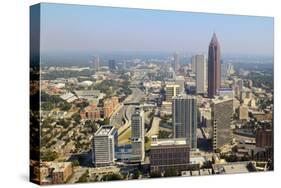 Downtown Atlanta Cityscape-SeanPavonePhoto-Stretched Canvas