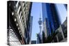 Downtown Auckland with its High Rise Buildings, Auckland, North Island, New Zealand, Pacific-Michael-Stretched Canvas