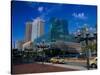 Downtown Baltimore, Inner Harbor-Jim Schwabel-Stretched Canvas