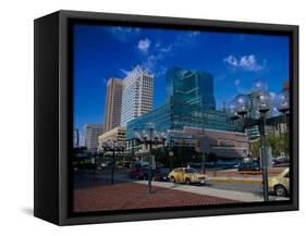 Downtown Baltimore, Inner Harbor-Jim Schwabel-Framed Stretched Canvas