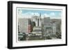 Downtown Baltimore-null-Framed Art Print