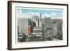 Downtown Baltimore-null-Framed Art Print