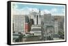 Downtown Baltimore-null-Framed Stretched Canvas