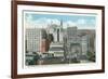 Downtown Baltimore-null-Framed Art Print