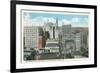 Downtown Baltimore-null-Framed Art Print