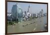 Downtown Bangkok Skyline View with Chao Phraya River, Thailand-Cindy Miller Hopkins-Framed Photographic Print