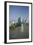 Downtown Bangkok Skyline View with Chao Phraya River, Thailand-Cindy Miller Hopkins-Framed Photographic Print