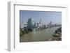 Downtown Bangkok Skyline View with Chao Phraya River, Thailand-Cindy Miller Hopkins-Framed Photographic Print