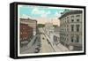 Downtown Bangor-null-Framed Stretched Canvas