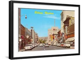 Downtown Billings, Montana-null-Framed Art Print