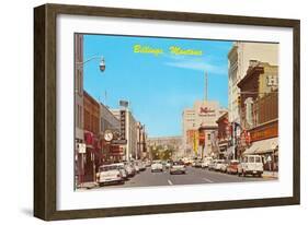 Downtown Billings, Montana-null-Framed Art Print