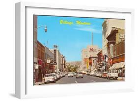 Downtown Billings, Montana-null-Framed Art Print