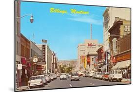 Downtown Billings, Montana-null-Mounted Art Print