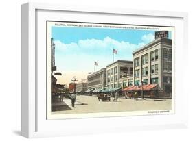 Downtown Billings, Montana-null-Framed Art Print