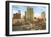 Downtown Birmingham, Alabama-null-Framed Art Print