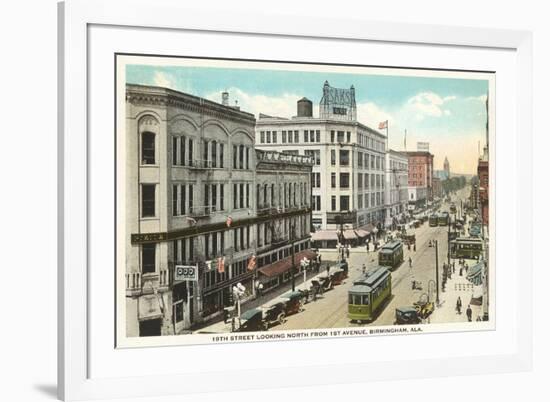 Downtown Birmingham, Alabama-null-Framed Premium Giclee Print